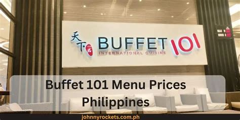 [Updated] Buffet 101 Menu Prices In Philippines 2024 .
